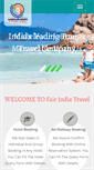 Mobile Screenshot of fairindiatravel.com